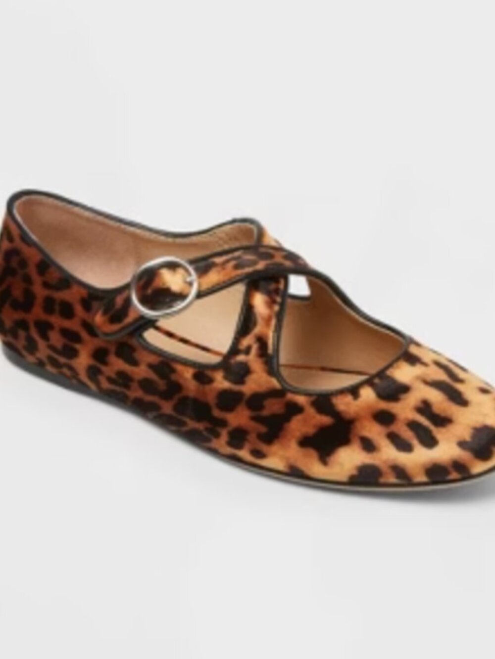 A New Day Leopard Criss-Cross Flats